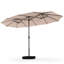 Ayram 457.2cm X 274.3cm Rectangular Market Parasol-330641735