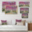 «Path To The Enchanted Pink Forest», reproduction sur toile flottante-1279438321-1325853872-1325853876