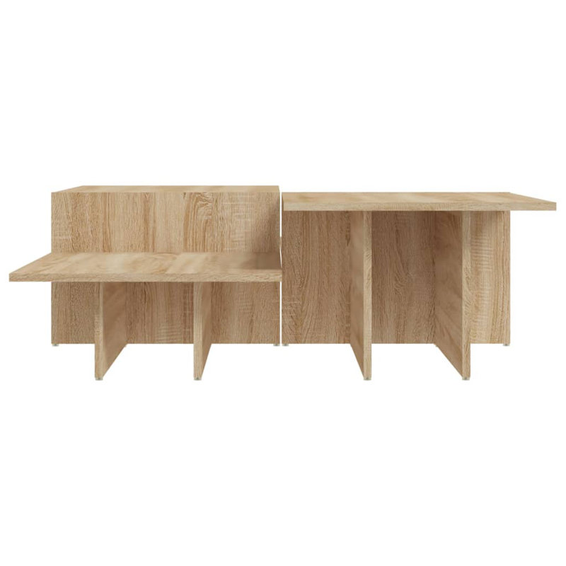 Table basse Regena, Chêne sonoma, Chêne sonoma
