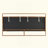 Brown&Gray Leather Bed with 2pcs Night Lights-1903016600