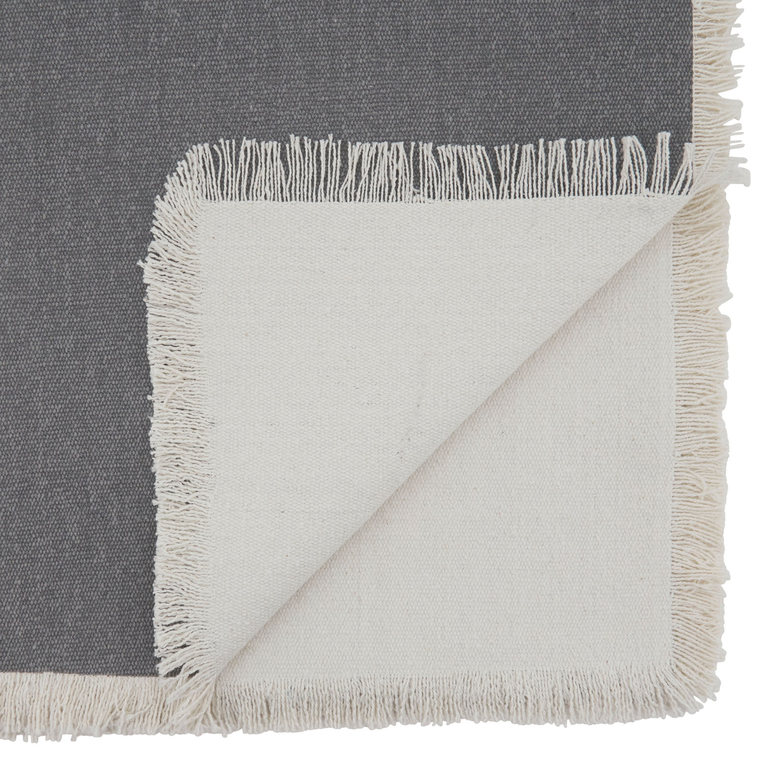 Flamenco Table Runner, Gray