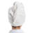 Waffle Twist Hair Towel White