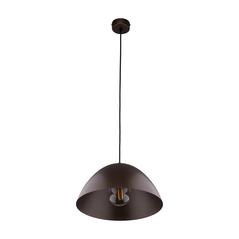 Luminaire suspendu noir FARO M, Brun