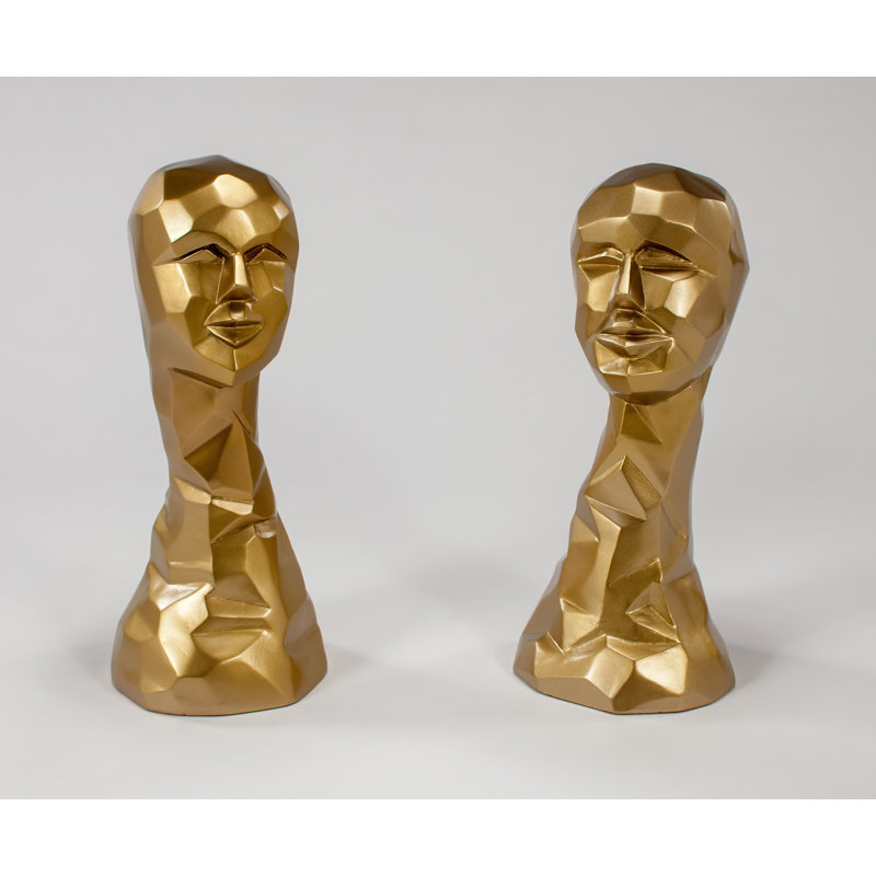 Statue, 20" H x 9.5" W x 8.5" D, White