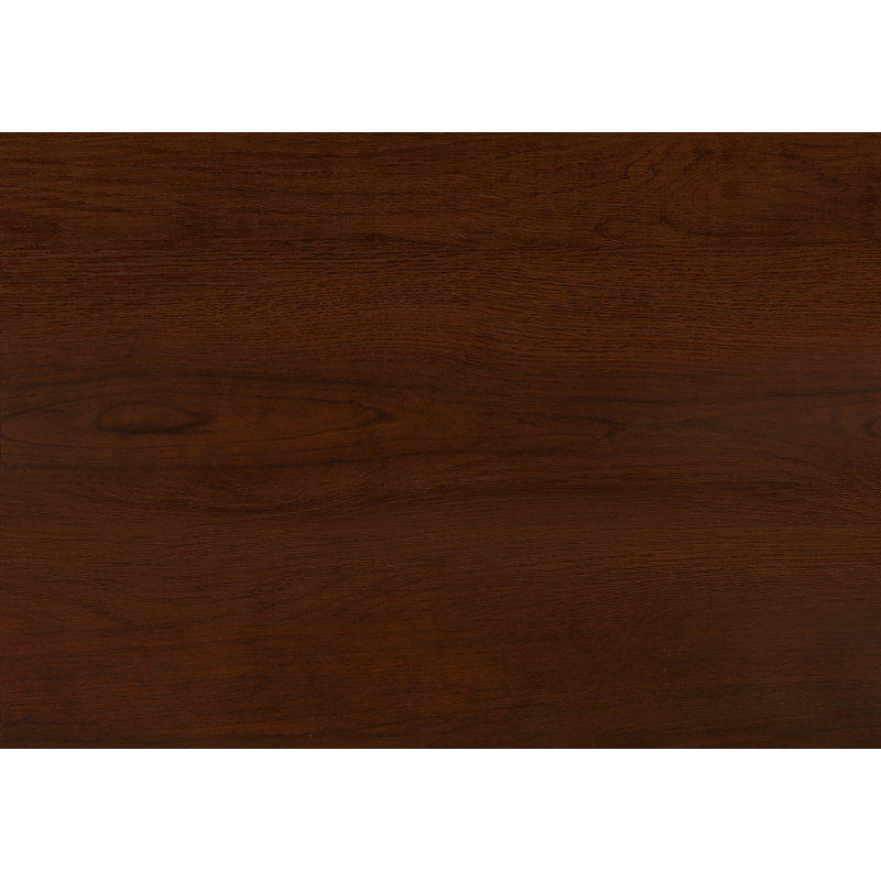 Narrow Corner Accent Table With Two-Tier Design For Modern Entryways And Living Rooms, Ideal For Small Spaces., Cherry