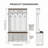 47.2" Hall Tree Wide With Bench and Shoe Storage-316982818