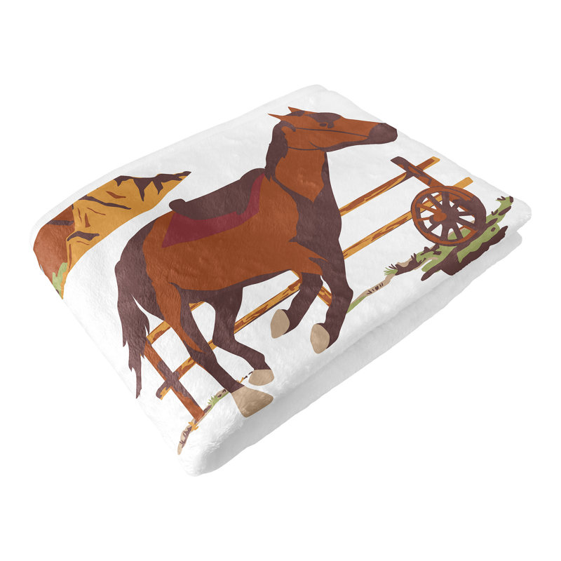 Couverture pour bébé Wild West Cowboy
