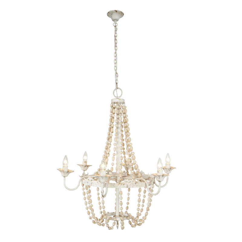 Lustre empire 6 lumières Okamoto