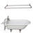54'' x 30'' Soaking Cast Iron Bathtub-72468650