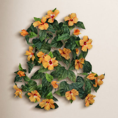 Altman UV Resistant Hibiscus Hanging Plant