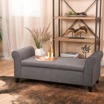 Banc de rangement à bras Hayes