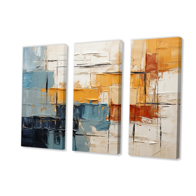 Prairie Bliss - ensemble de reproductions d'art sur toile, H 28 po x l 36 po x P 1 po