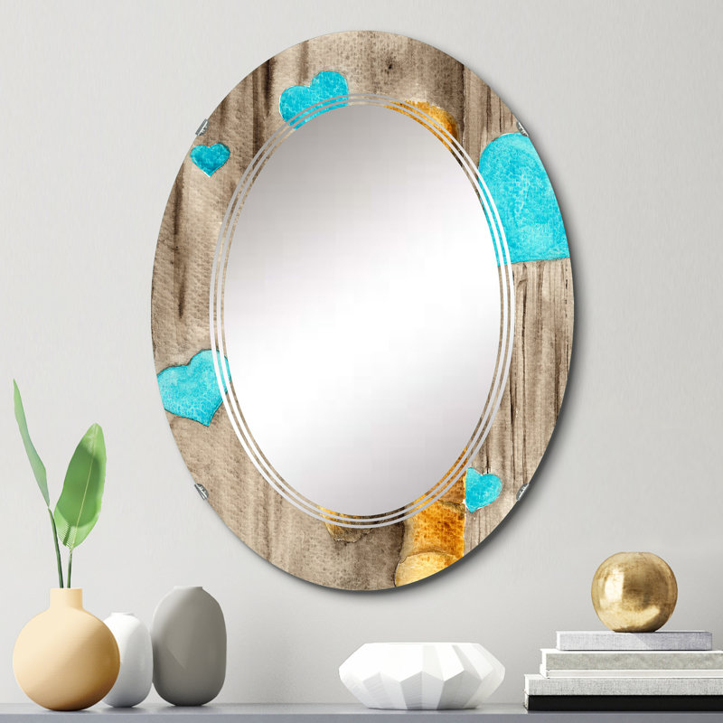 Oval Mirror, 30" x 20"