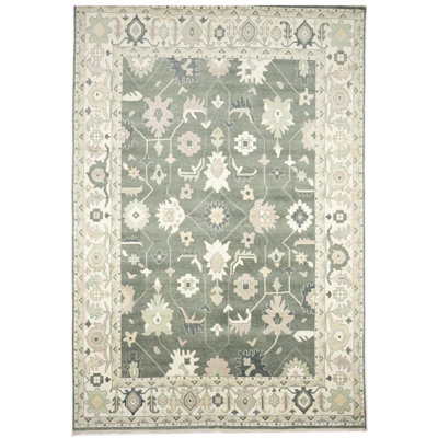 Tapis oriental Oushak Chobi Mute