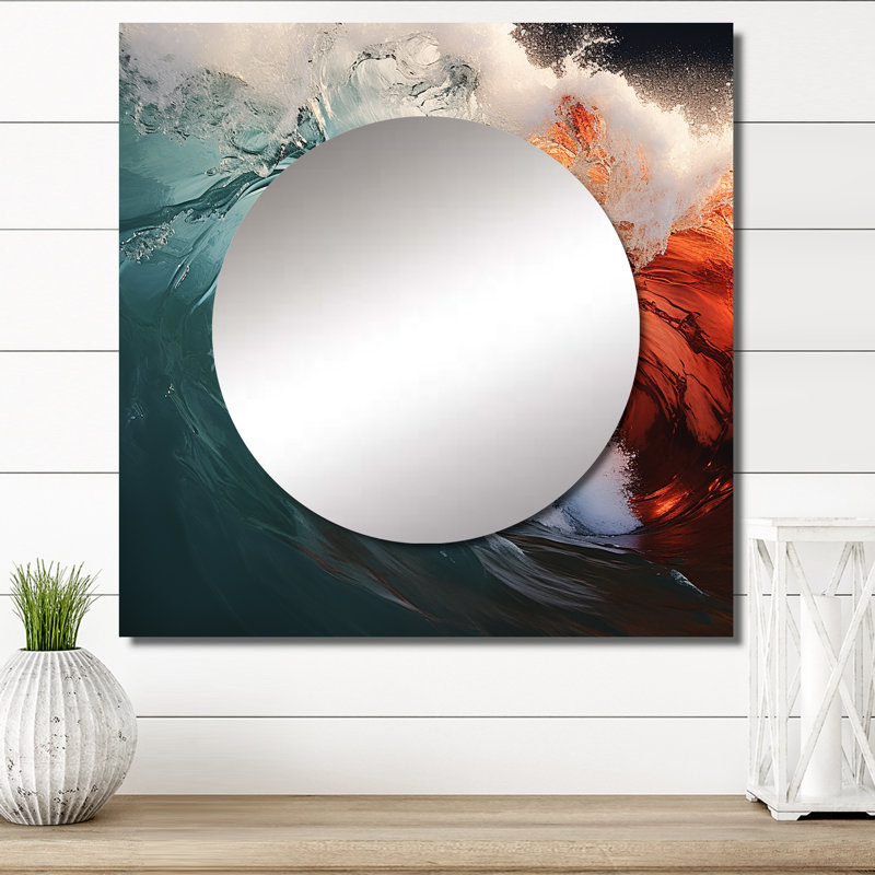 Miroir carré Penzance, 23 po x 23 po