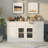 Yovanny 4-Door 3-Drawer Dining Sideboard Buffet Cabinet