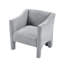 Fauteuil demi-tonneau Modern