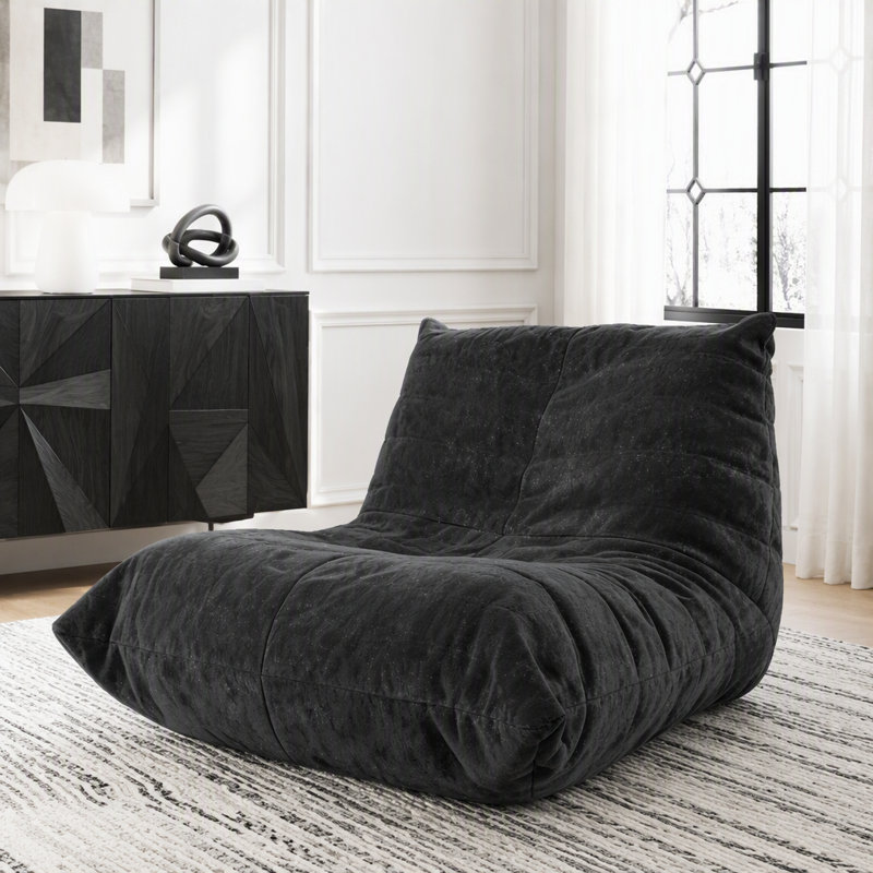 Fauteuil à billes ergonomique avec support pour le corps à 5 positions, Gris chaud