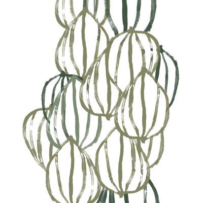 Seed Vessels III by June Erica Vess - Wrapped Canvas Painting