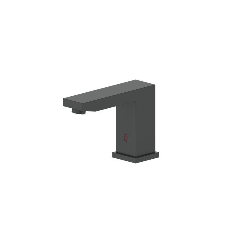Single Hole Bathroom Faucet, Matte Black