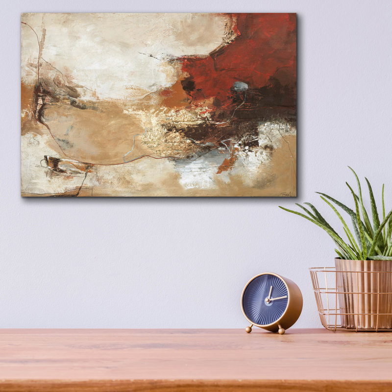  'Curvature' by Design Fabrikken Acrylic Glass Wall Art, 16" x 12"