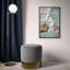Oliver Gal Dawn Espresso Proclamation Fashion & Animals - Framed Acrylic Glass Wall Art-1782520866-1782520864