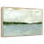 Cadre flottant en bois naturel
