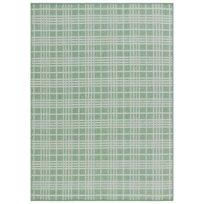 Jaymis Performance Machine Washable Geometric Indoor/Outdoor Area Rug