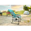 Chaise de jardin pliante avec table d'appoint-68146064