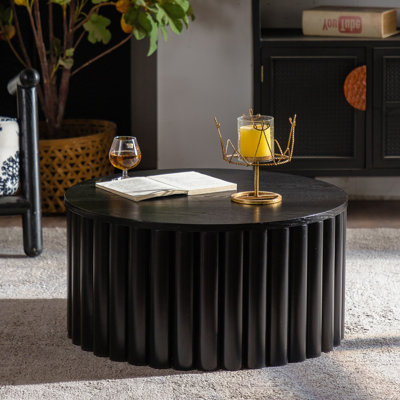 Table basse ronde et moderne