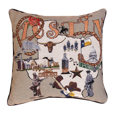 Coussin Austin 2 17 po x 17 po