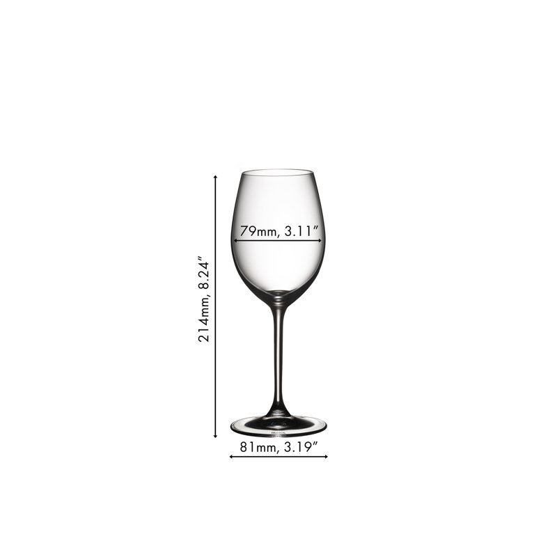 RIEDEL Vinum Sauvignon Blanc/Dessert Wine Glass (Set of 2)
