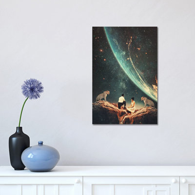 Guardians Of Our Future by Frank Moth - Wrapped Canvas Print