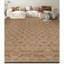 Hand Knotted Wool Area Rug in Red