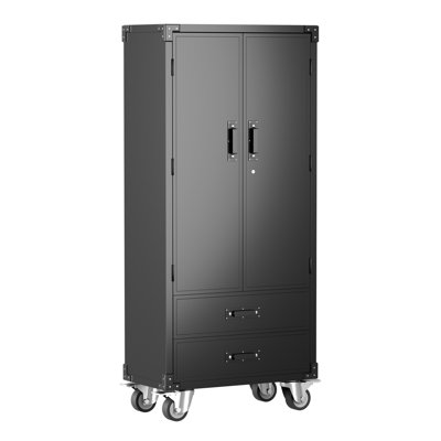 Metal Single Storage Cabinet ( 72"" H x 31.5"" W x 16.5"" D) -  WFX Utilityâ¢, 0FD5CD5BCF394BDDAE104B04A0CD2BBC