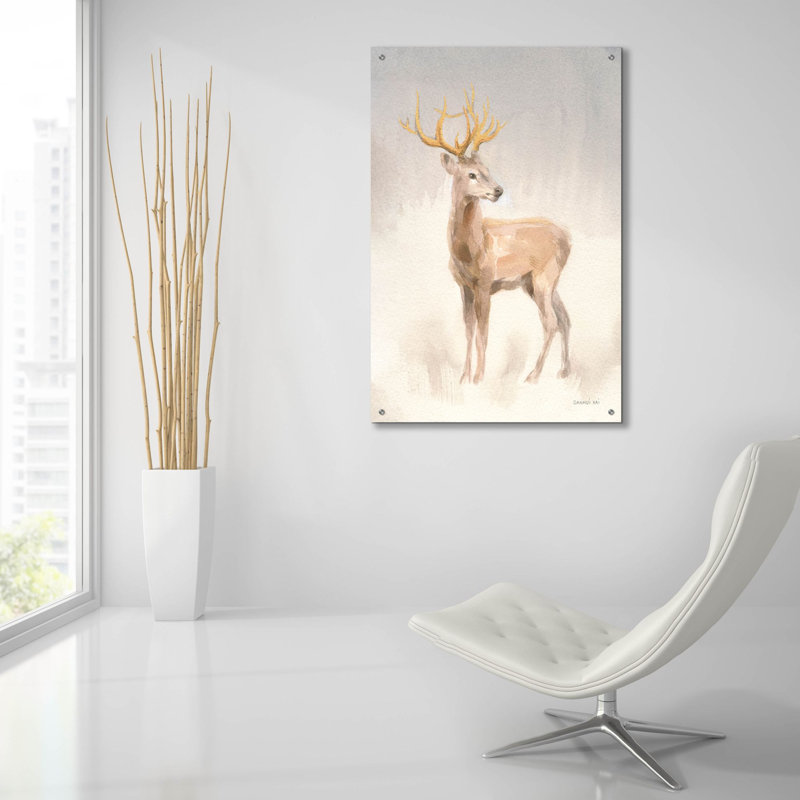 «Regal Wild 2» par Danhui Nai, art mural en verre acrylique, H 36 po x l 24 po x P 0,2 po