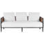 MONTEFALCO 3 - Person Garden Lounge Set with Cushions