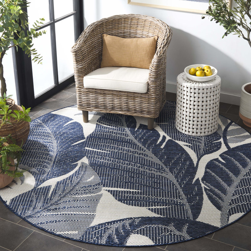 Aribel Performance Performance Floral Rug, Rectangle 5'1" x 7'6"