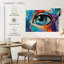 Huile pour œil abstrait Leisha-107922501