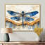 Décoration murale moderne libellule turquoise Serenade II - Libellule-1358814467-1583011618-1583011622