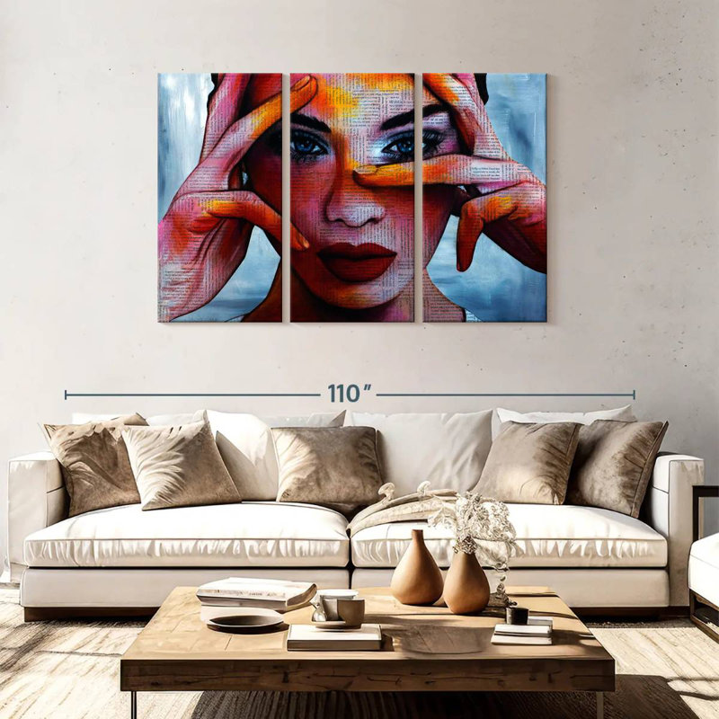 Leisha Liquid Sunset, 48" H x 74" W