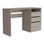 Bureau d'ordinateur San Diego, une tablette, finition gris clair