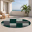 Tapis d'intérieur et d'extérieur à carreaux vert-961267199