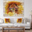 Animal, le roi qui regarde - Reproduction d'art-35119952-35119957