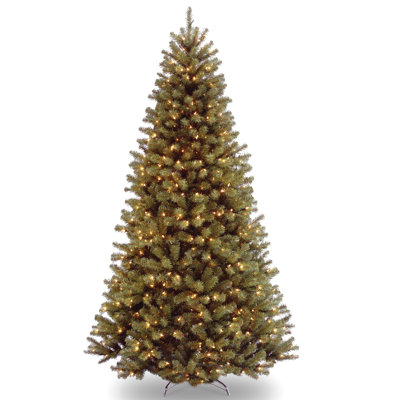 The Holiday Aisle® North Valley Spruce Tree with Clear Lights