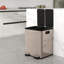 2 x 20L Dual Kitchen Bin Pedal Bin for Recycling and Waste-1723312845