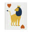 Carte de lion et de cœurs, conception de Svetlana Aleynikova-1152963462