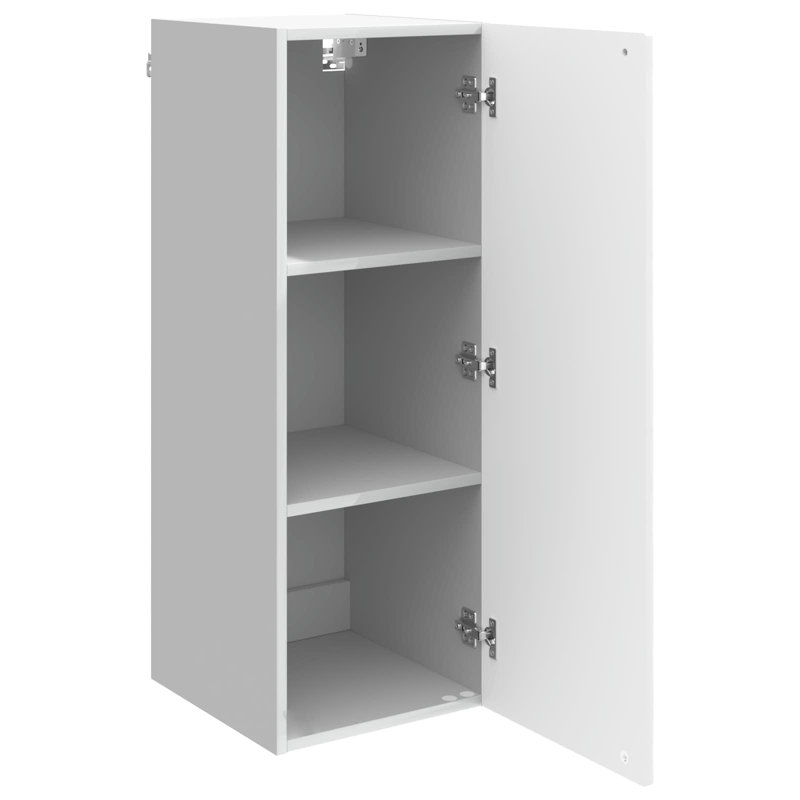Rectangle Accent Chest, High Gloss White