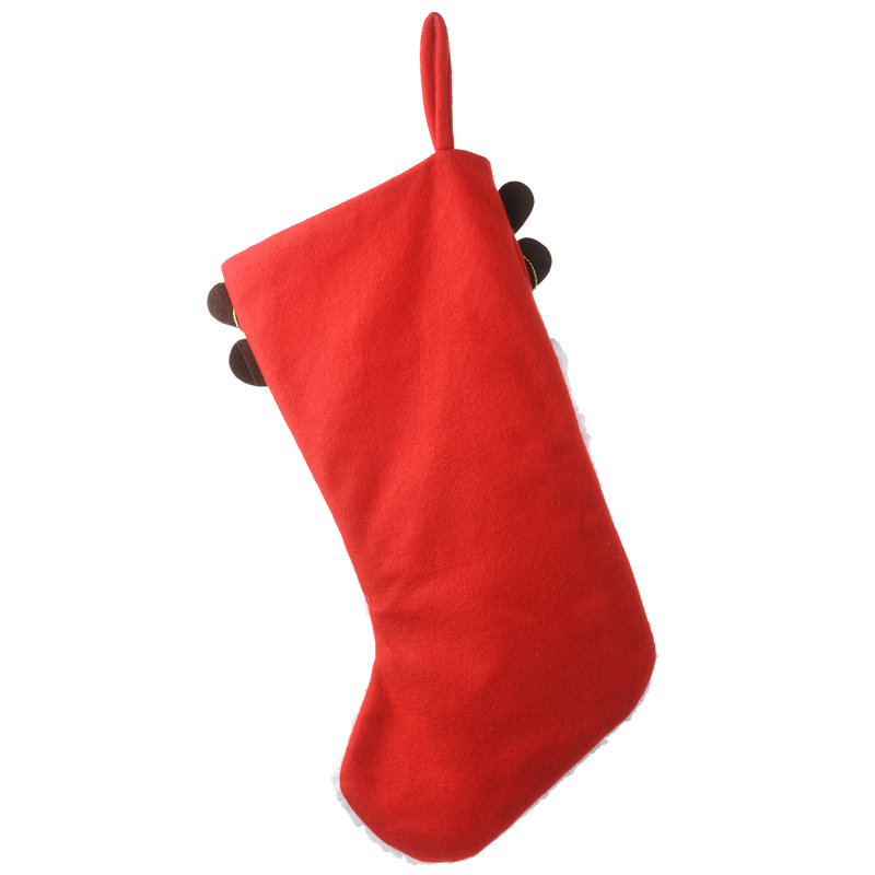 20" Be Merry Collection Novelty Santa Stocking
