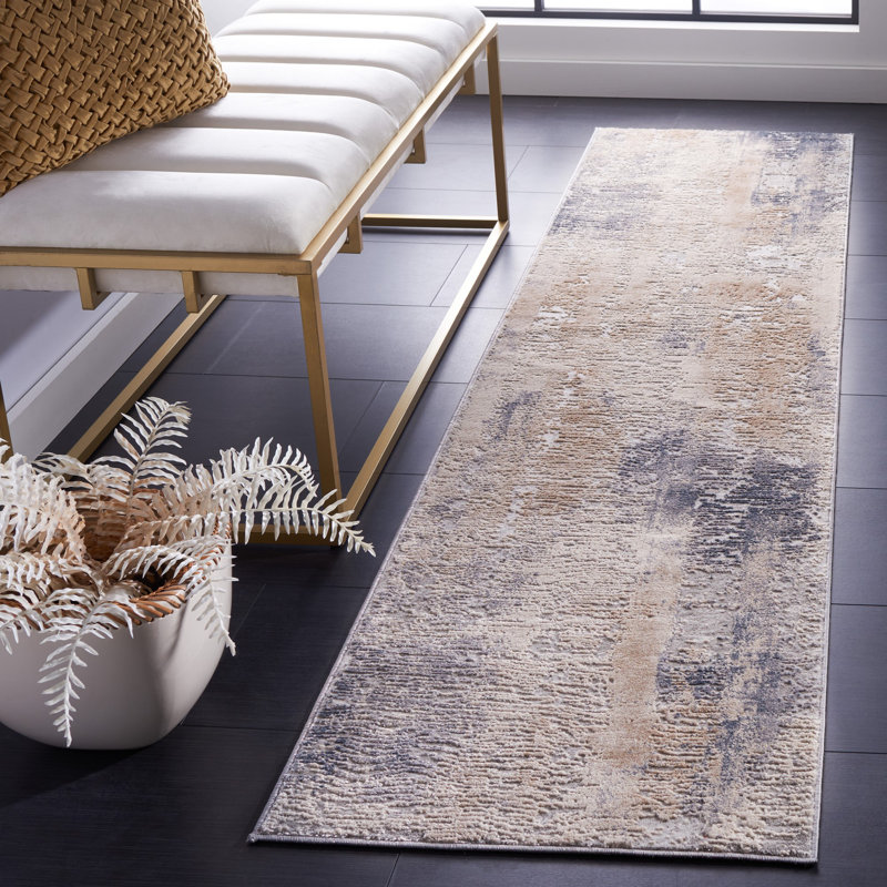 Vogue Performance Abstract Rug, Runner 2' x 8'